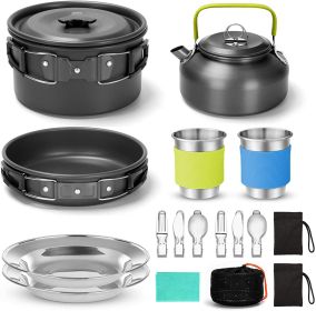 Camping Cooker, Teapot, Combination, Pot Set