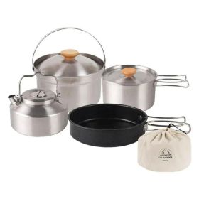 Jacketed Kettle Stainless Steel Pot 4-piece Kettle