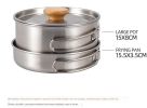 304 Stainless Steel Picnic Cookware Set
