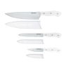 Cuisinart Classic 3pc White Triple Rivet 3pc Chef Knife Set