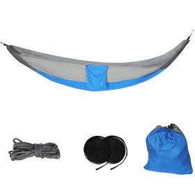 Camping Hammock with Mosquito Net  Lightweight Nylon Fabric