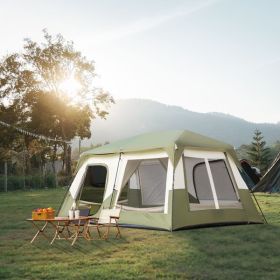 10 Person Camping Tent with Rainfly & Windproof with Carry Bag