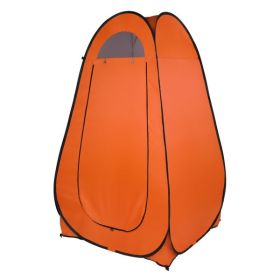 1-2 Person Portable Pop Up Shower Tent Orange