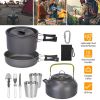 12Pcs Aluminum Pot Pans Kit