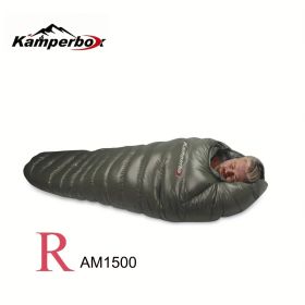 Winter Down Sleeping Bag  Warm And Waterproof
