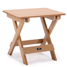 Adirondack Portable Folding Side Table Square