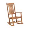Patio High-Back Rocking Chair Ergonomic