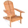 Eucalyptus Chair Foldable Outdoor Wood Lounger