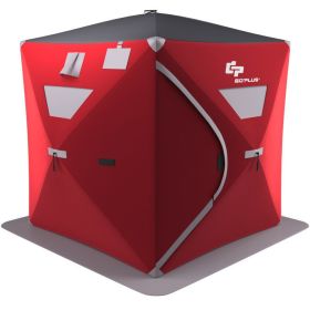 2-person Portable Ice Fishing Tent with Bag