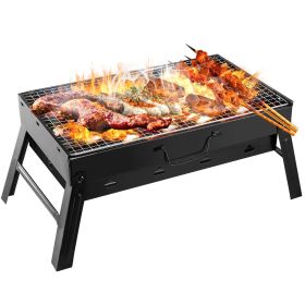 Foldable Lightweight Smoker Grill for Camping
