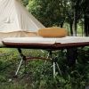 Self Inflating Sleeping Pad with 9 R Value Foam 4 Inch Thick