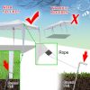 20''x10''(3 x 6m) Two Windows Waterproof Folding Tent