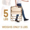 Camping Chair Khaki Large Aluminum Frame 600D