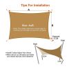 Patio Garden Backyard Shade Canopy UV Shelter