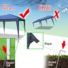 Waterproof Folding Tent with Carry Bag Blue