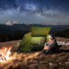 Military Green Camping Tent with Storage Bag and Adjustable Leg Brackets