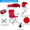 Camping Lawn Canopy Chair with Cup Holder