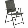 Beach & Garden Lawn Chairs Set Of 4 Rattan