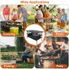 Camping Table Lightweight Aluminum Roll-up Desk with Carrying Bag