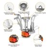 Ultralight Camping Stoves w/ Piezo Ignition