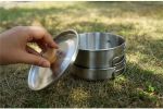 304 Stainless Steel Picnic Cookware Set