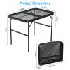 Foldable Camping Table Aluminum Alloy Grill Stand