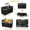 Large capacity insulated basket