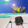 Solar Lantern LED Collapsible Tent Lamp USB Rechargeable
