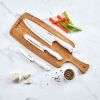 Cuisinart Classic 3pc White Triple Rivet 3pc Chef Knife Set