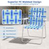 2 Pieces Folding Beach Chair