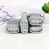 3 LED Dynamo Crank Power Wind Up Flashlight Camping Lamp