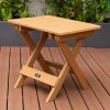 Portable Folding Side Table Square