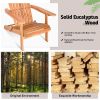 Eucalyptus Chair Foldable Outdoor Wood Lounger