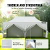 VEVOR 10x20 FT Pop up Canopy with Removable Sidewalls