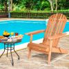 Eucalyptus Chair Foldable Outdoor Wood Lounger