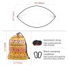 1pc Bohemian Camping Hammock