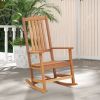 Patio High-Back Rocking Chair Ergonomic