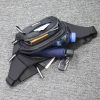 Black High-capacity Fanny Pack; Mobile Phone Bag; Waterproof