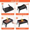 Foldable Lightweight Smoker Grill for Camping