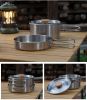 304 Stainless Steel Picnic Cookware Set