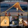 Solar Camping Lantern, Vintage Decorative Retro Horse Lamp with Multifunctional Whistle