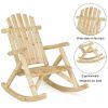 Wood  Porch Single Rocking Chair