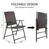 Beach & Garden Lawn Chairs Set Of 4 Rattan