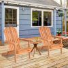 Eucalyptus Chair Foldable Outdoor Wood Lounger