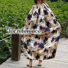 Blue Flower, Portable Changing Cloak Cover-Ups