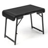 3 Pieces Folding Camping Table Stool Set