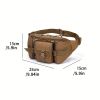 Waterproof Nylon Fanny Pack With Adjustable Belt