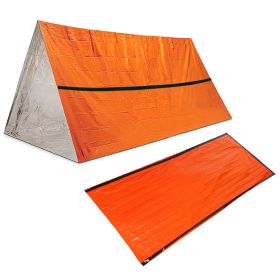 Outdoor Thermal Bivy Emergency Sleeping Bag (Ships From: Czech Republic, Color: B)