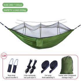 Sleeping hammock Swing, Double Chair (Ships From: China, Color: Upgrade light green)