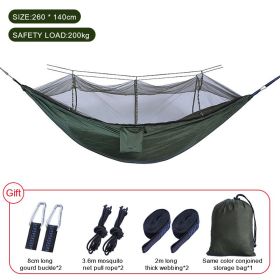 Sleeping hammock Swing, Double Chair (Ships From: China, Color: Upgrade army green)